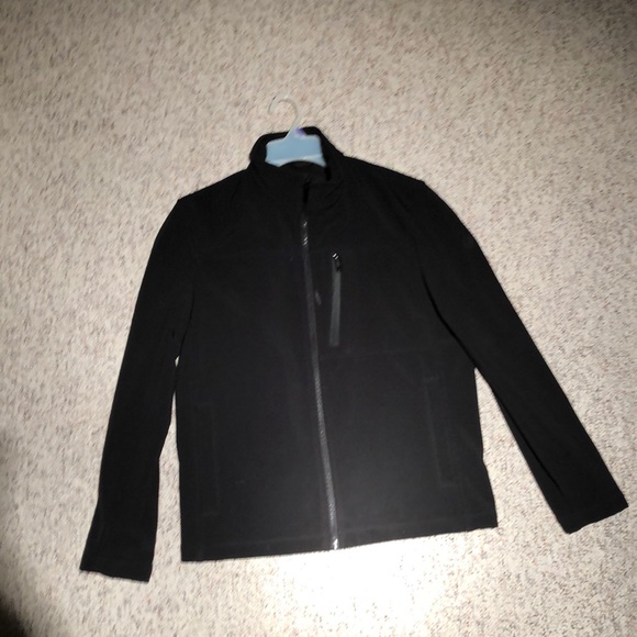 Black Men’s Calvin Klein Coat Jacket - Picture 2 of 5